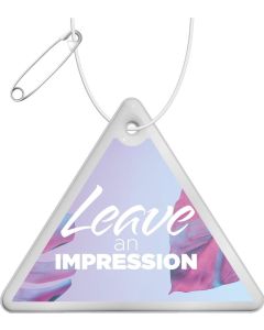 RFX™ H-12 Dreieckiger reflektierender PVC-Anhänger