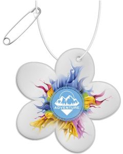 RFX™ H-13 leichter, reflektierender PVC-Anhänger Blume