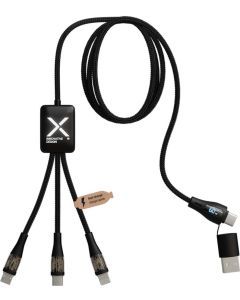 SCX.design C51 60W 5in1-Schnellladekabel mit Display