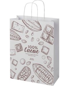 Kraftpapiertasche 120 g/m² mit gedrehten Griffen – XXL