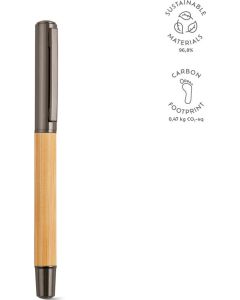 Aeschylus Kugelschreiber recy. Edelstahl Blau Mine