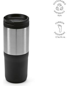 Orange Reisebecher, 600 ml