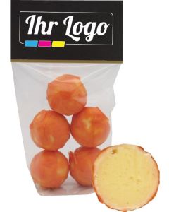 5er Pralinen Orange - inkl. Werbedruck