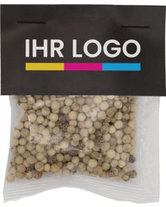 Pfeffer weiß ganz - inkl. Werbedruck