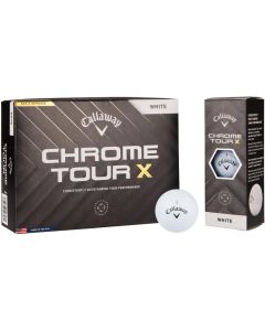 Golfball Callaway Chrome Tour X - inkl. Druck