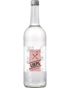 Glasflasche mit 750 ml Quellwasser - inkl. Druck