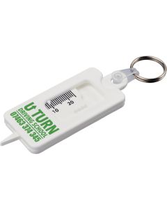 Kym Reifenprofilmesser Schlüsselanhänger aus recyceltem Material