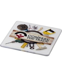 Renzo quadratischer Kunststoffuntersetzer