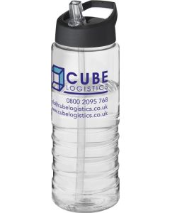 H2O Active® Treble 750 ml Sportflasche mit Ausgussdeckel