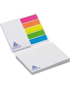 Combi Notiz- und Markierungs-Set mit Softcover