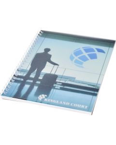 Desk-Mate® A5 Notizbuch mit Kunststoff Cover und Spiralbindung
