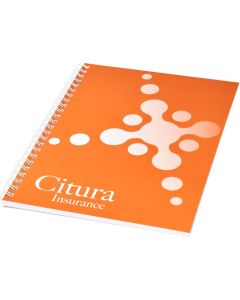 Desk-Mate® A5 Notizbuch mit Kunststoff Cover und Spiralbindung