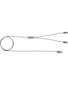 3-in-1 umwobenes Kabel
