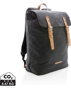 Canvas Laptop-Rucksack, PVC-frei