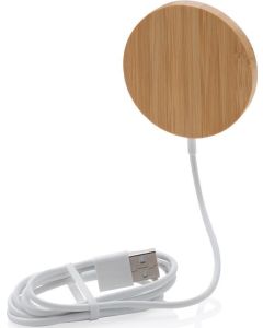 10W Bambus magnetischer Wireless Charger