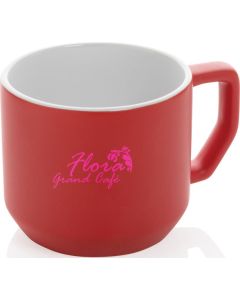 Moderne Keramiktasse, 350 ml