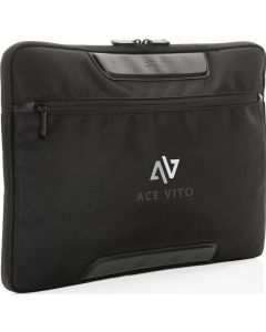 Swiss Peak AWARE™ RPET Voyager 15.6" Laptop-Sleeve