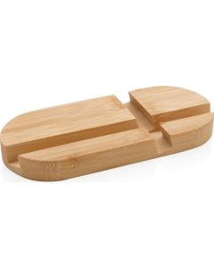 Bambus Telefon- und Tablethalter