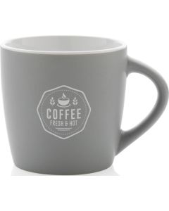 Keramiktasse innen coloriert