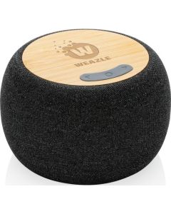 5W Lautsprecher aus RCS rPlastik/PET & Bambus