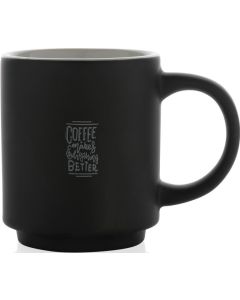 Stapelbare Keramiktasse