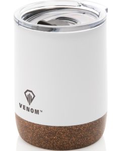 Kleine Vakuum-Kaffeetasse aus RCS rSteel & Kork