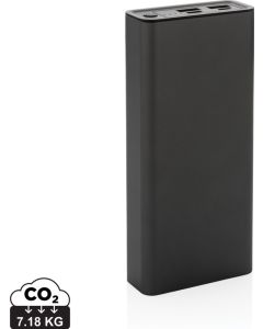 Terra 20.000mAh 20W Powerbank aus RCS recyceltem Aluminium