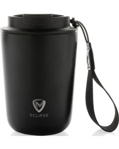 Cuppa Vakuumbecher aus RCS-Stahl mit Umhängeband