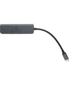 Terra Hub aus RCS recyceltem Aluminium mit HDMI-Input