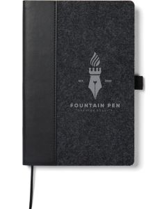 VINGA Albon A5-Notizbuch aus GRS recyceltem Filz