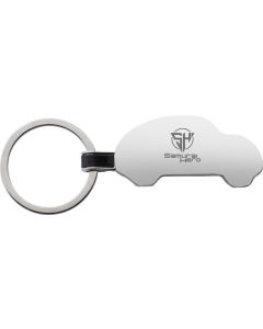 Schlüsselring Auto aus RCS rec. Zinklegierung