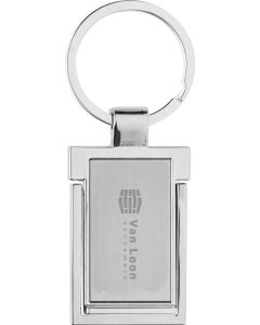 Schlüsselanhänger & Telefonständer aus RCS rec. Zinklegierung