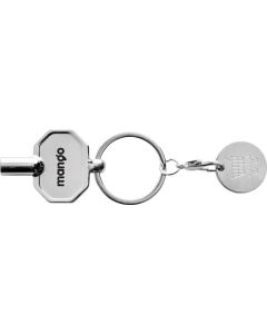 RCS Heizkörpschlüssel & Einkaufswagens-Chip am Schlüsselring