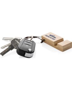 Standkey Bambus Schlüsselanhänger Telefonständer