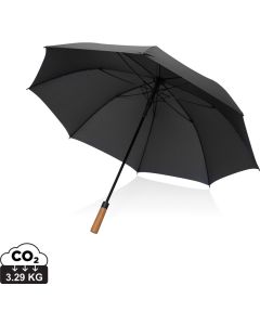 Tony Aware™ rPET 30" Schirm mit Auto. Öffnung & Akaziengriff