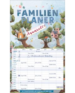 Korsch Familienplaner Aquarell