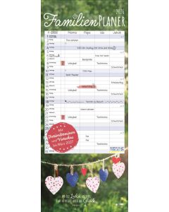 Korsch Familienplaner mit Fotos und Zitaten