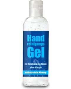 100 ml Alkoholisches Handreinigungsgel für die praktische Reinigung ohne Wasser
