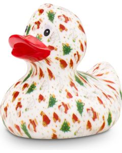 Werbeente Tanja Tannenbaum mit rotem Schnabel, ca. 8 cm