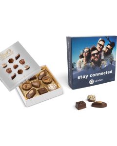 Lindt Mini Pralinés im Werbeschuber - inkl. Werbedruck