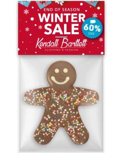 Schokoladen Männchen - inkl. Werbedruck