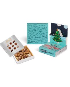 Lindt Mini Pralinés in Christmas Popup - inkl. Werbedruck