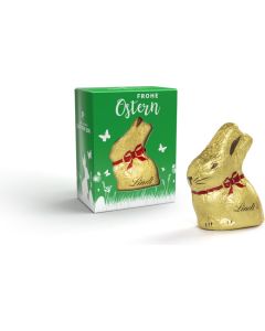 Lindt Mini Goldhase in Werbekartonage - inkl. Werbedruck