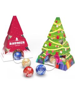 Lindt Lindor Tannenbaum - inkl. Werbedruck