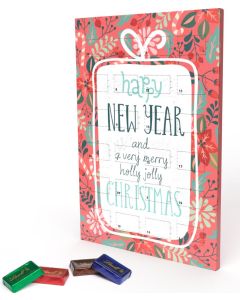 Lindt Naps Adventskalender DIN A4 Eco - inkl. Werbedruck