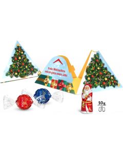 Lindt Xmas Pyramide - inkl. Werbedruck