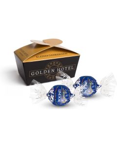 Lindt Lindor Kugeln im Werbeballotin - inkl. Werbedruck