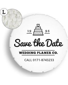 Super Mini Clic Clac Box mit Pfefferminzpastillen - inkl. Werbedruck