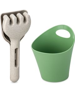 Sandwerkzeug Set 3-teilig+Eimer Utensilo 300ml Klikk Sand Ready Beach