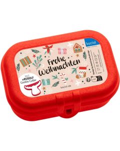 Lunchbox + Ausstecher + Xmas Sticker & Rezepteinleger Koziol Pascal S + Rudolf